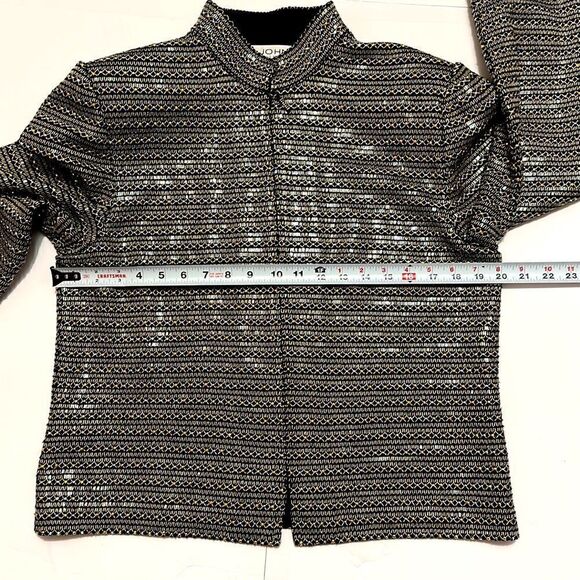 ST. John women’s sequined evening blazer by Marie Gray size 12 - Picture 12 of 14